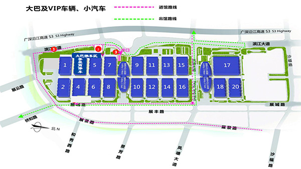 深圳國際智能裝備產(chan) 業(ye) 博覽會(hui) 小汽車交通指南